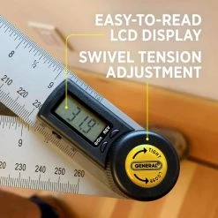5 in. Digital Reversible Angle Finder with Angle Lock and Large LCD Readout by General Tools -Deals Mayhew Store general tools angle finders 822 76 1000