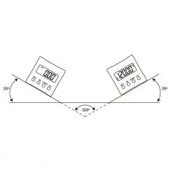4-Button Magnetic Digital Angle Detector by General Tools -Deals Mayhew Store general tools angle finders 824 40 1000