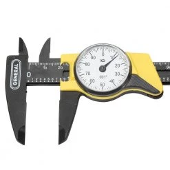 6 in. Single Rotation Dial Caliper by General Tools -Deals Mayhew Store general tools calipers 145 40 1000