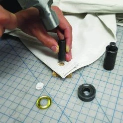 Brass Grommet Fastening Kit with Case, Includes (6) 1/2 in. and (6) 3/8 in. Grommets by General Tools 15 Brass Grommet Fastening Kit with Case, Includes (6) 1/2 in. and (6) 3/8 in. Grommets by General Tools -Deals Mayhew Store general tools grommets 81264 a0 1000