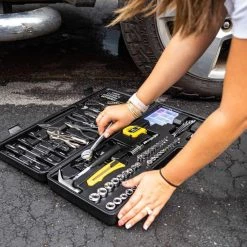 Home and Automotive Repair Tool Set (130-Piece) by General Tools -Deals Mayhew Store general tools home tool kits ws 0103 1f 1000