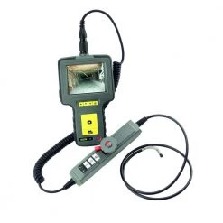 Video Inspection Camera with 3.5 in. LCD Display and Waterproof High-Performance Articulating Probe by General Tools