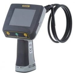 Waterproof Boroscope Video Inspection Camera System with 8 mm Far-Focus Probe, Adjustable Brightness LED Light by General Tools