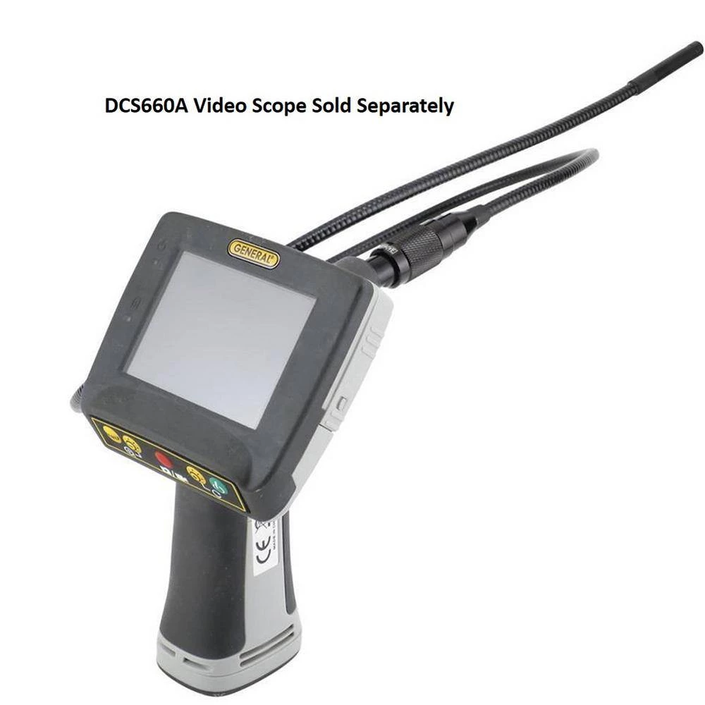 16.4 ft 8 mm Video Inspection Probe for DSC600 Series Inspection Cameras and Borescopes by General Tools 4 16.4 ft 8 mm Video Inspection Probe for DSC600 Series Inspection Cameras and Borescopes by General Tools - Image 4