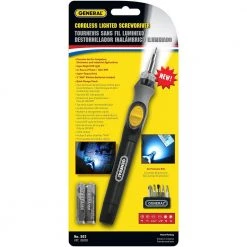 10 in. LED Lighted Power Precision Screwdriver by General Tools 8 10 in. LED Lighted Power Precision Screwdriver by General Tools -Deals Mayhew Store general tools multi bit screwdrivers 502 1f 1000
