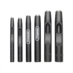 Hollow Steel Punch Set (6-Piece) by General Tools