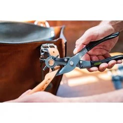 Heavy Duty Self-Opening Revolving Hole Punch Pliers for Leather Punching Belts Pet Collars Handbags and More by General Tools -Deals Mayhew Store general tools punches nail setters 73 a0 1000