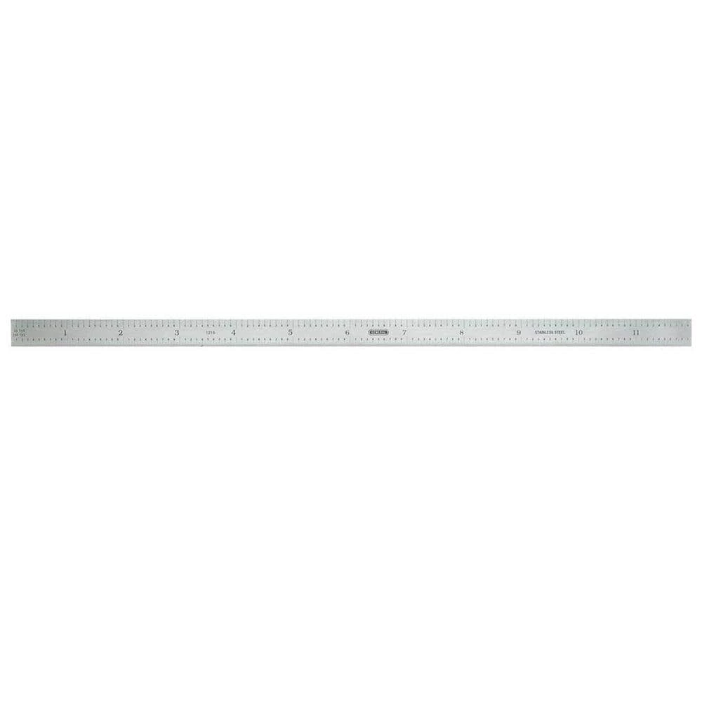 12 in. Flex Stainless Steel Ruler by General Tools 1 12 in. Flex Stainless Steel Ruler by General Tools