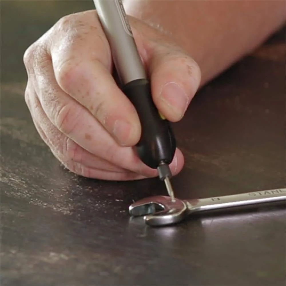 Cordless Precision Engraver for Personalization of Tools Phones Jewelry Watches Glass Metal Ceramic Plastic and More by General Tools 2 Cordless Precision Engraver for Personalization of Tools Phones Jewelry Watches Glass Metal Ceramic Plastic and More by General Tools - Image 2