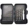 1/16 in. - 1/4 in. Carbon Alloy Twist Drill Bit Set (13-Pieces) with Automatic Center Punch with Storage Case by General Tools