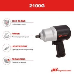 1/2 in. Drive Composite Air Impactool by Ingersoll Rand 9 1/2 in. Drive Composite Air Impactool by Ingersoll Rand -Deals Mayhew Store ingersoll rand air impact wrenches 2100g 44 1000