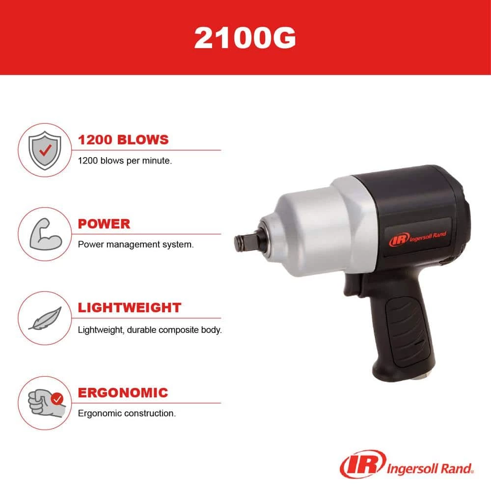 1/2 in. Drive Composite Air Impactool by Ingersoll Rand 5 1/2 in. Drive Composite Air Impactool by Ingersoll Rand - Image 5