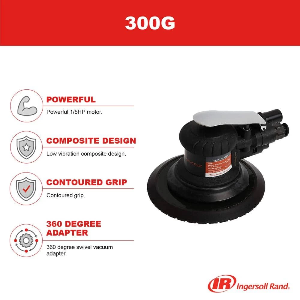 Random Orbital Sander by Ingersoll Rand 2 Random Orbital Sander by Ingersoll Rand - Image 2