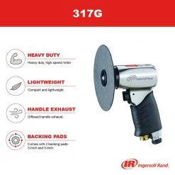 High Speed Sander by Ingersoll Rand -Deals Mayhew Store ingersoll rand air sanders polishers 317g 1f 1000
