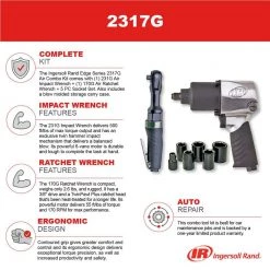 Impact and Ratchet Kit by Ingersoll Rand 5 Impact and Ratchet Kit by Ingersoll Rand -Deals Mayhew Store ingersoll rand air tool kits 2317g 4f 1000
