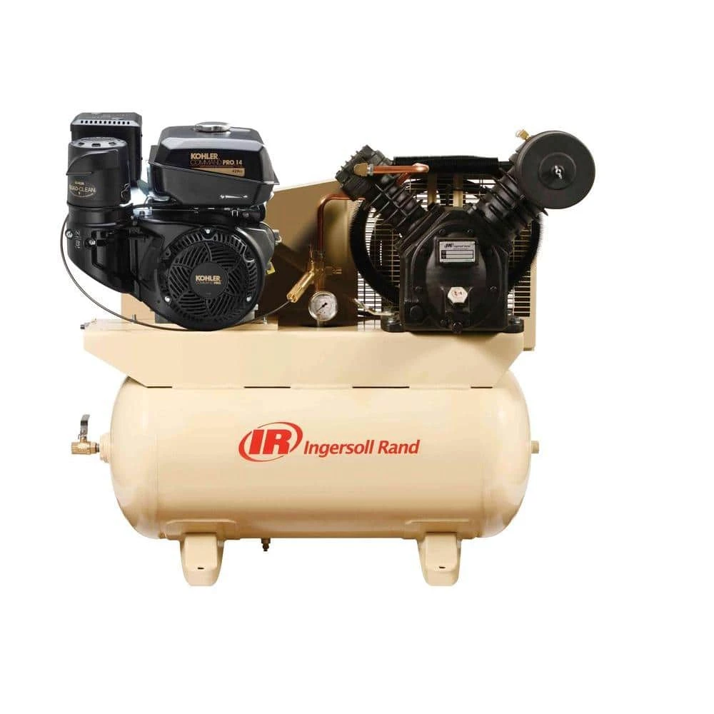 Type 30 Reciprocating 30 Gal. 14 HP Gas Truck Mount Air Compressor by Ingersoll Rand 1 Type 30 Reciprocating 30 Gal. 14 HP Gas Truck Mount Air Compressor by Ingersoll Rand