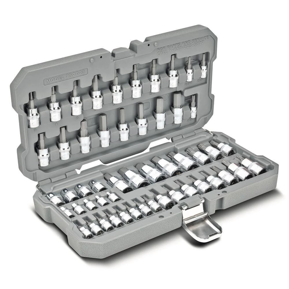 52 Piece SAE/Metric Master Bit Socket Set by Ingersoll Rand 2 52 Piece SAE/Metric Master Bit Socket Set by Ingersoll Rand - Image 2