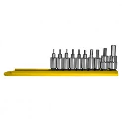 SAE Hex Socket Bit Set (10-Piece) by Mayhew