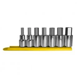 SAE Hex Socket Bit Set (7-Piece) by Mayhew
