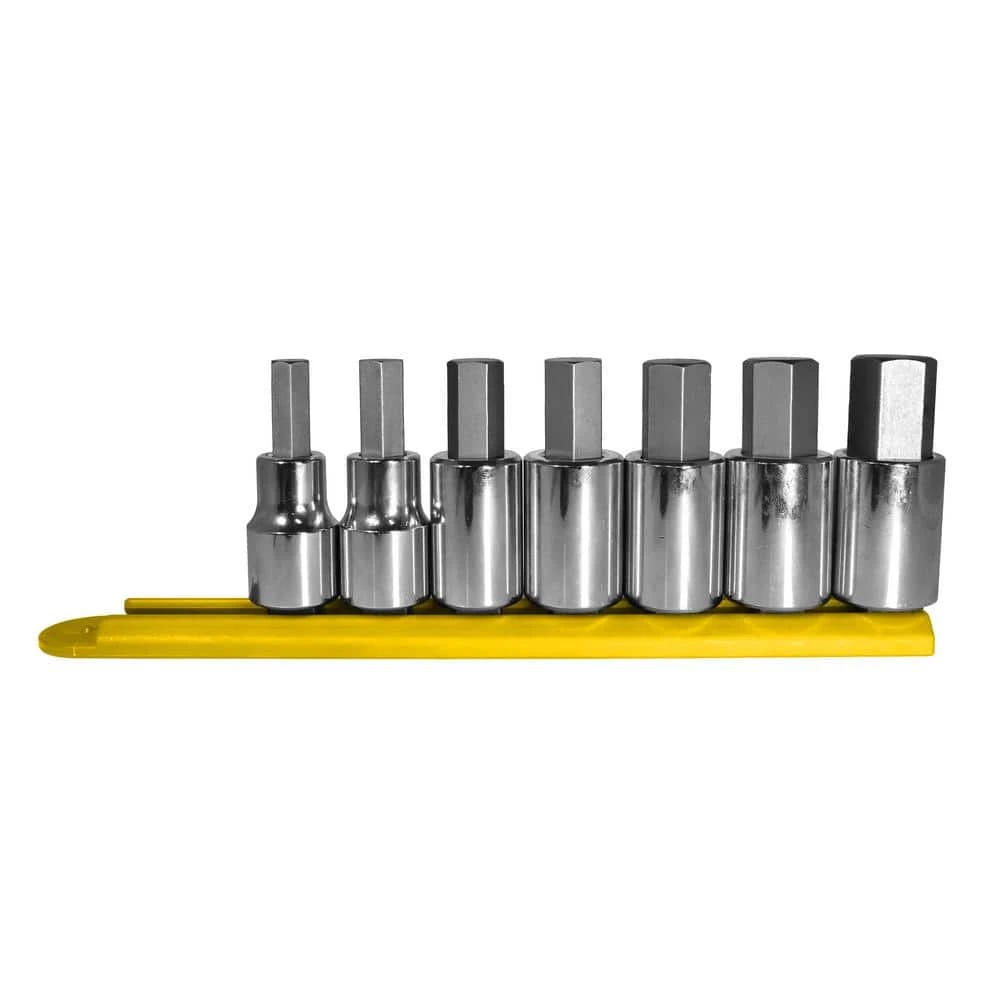 SAE Hex Socket Bit Set (7-Piece) by Mayhew 1 SAE Hex Socket Bit Set (7-Piece) by Mayhew