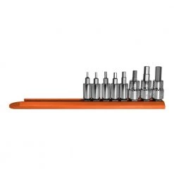 Metric Hex Socket Bit Set (8-Piece) by Mayhew