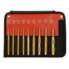 Brass Metric Pilot Punch Set (9-Piece) by Mayhew