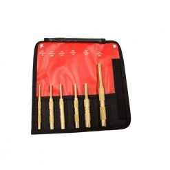 Brass Pin Punch Set (6-Piece) by Mayhew