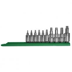 Tamper Torx Socket Bit Set (10-Piece) by Mayhew