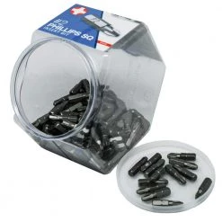 #2 x 1 in. Square Phillips Bit (150-Pack) by Mayhew