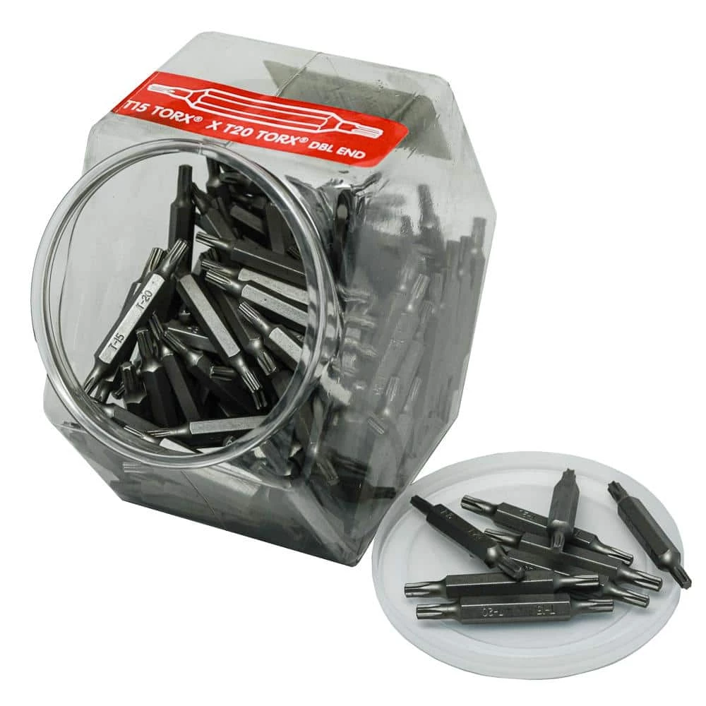 T15 x T20 x 2 in. L Torx (150-Pack) by Mayhew 1 T15 x T20 x 2 in. L Torx (150-Pack) by Mayhew